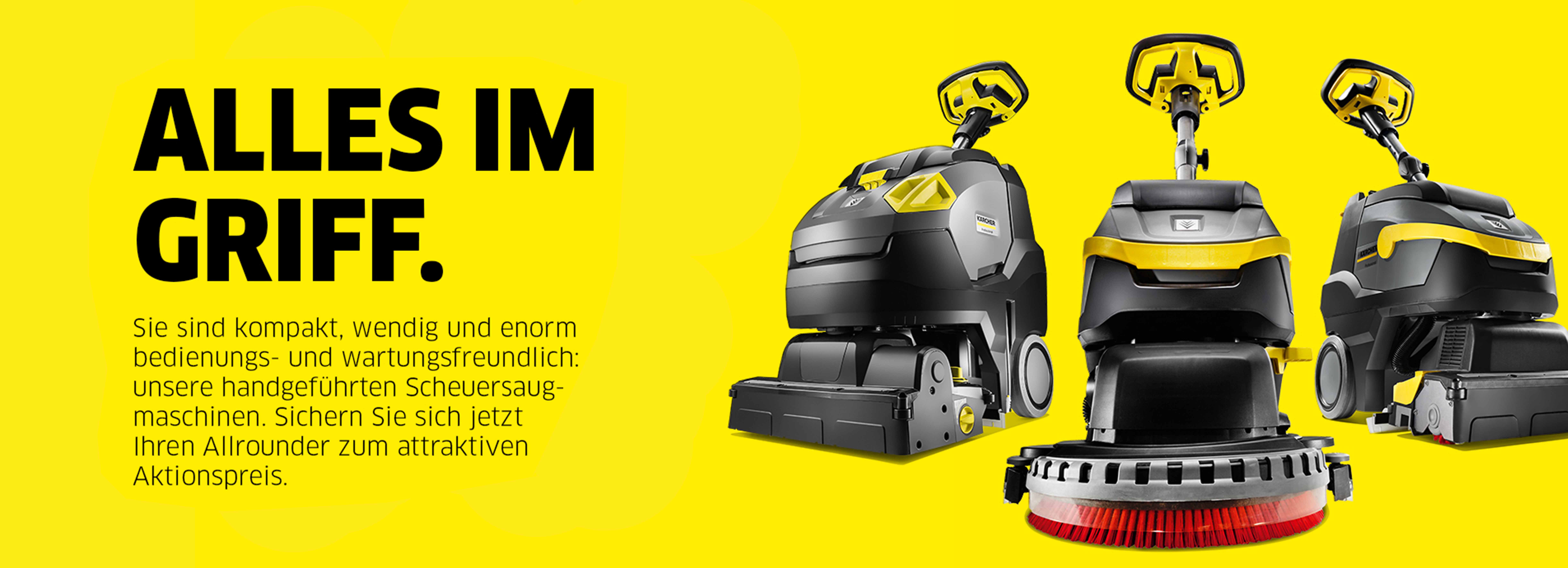 Karcher BR Battery Powered Scrubber Dryer