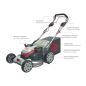 Preview: Cramer 82LMS61 Battery lawn mower 82 V 61 cm