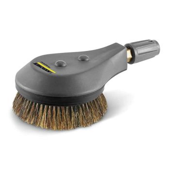 Rotary washing brush with soft bristles for Professional high-pressure cleaner