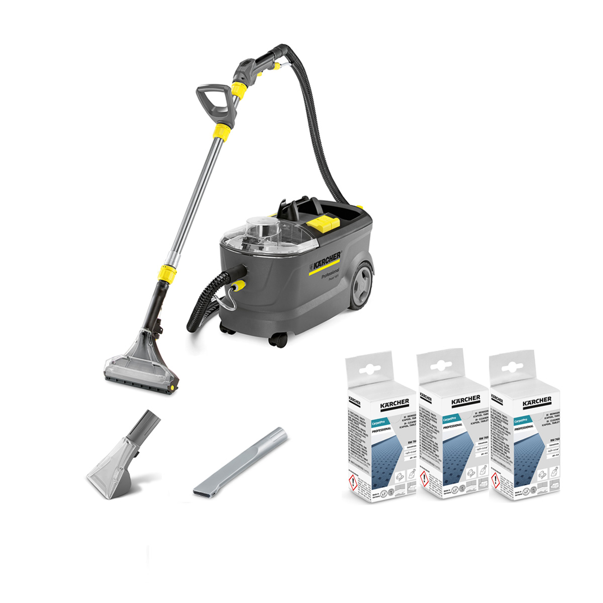 KARCHER Puzzi 10/1 & 8/1C - Spray Extraction Cleaners 