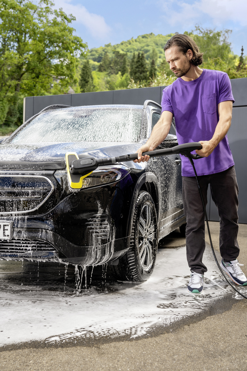 Brosse lavage auto pour véhicules et surfaces