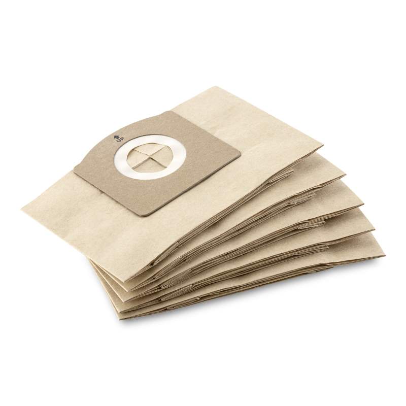 Sacs à poussière en papier pour aspirateur Karcher, sacs filtrants