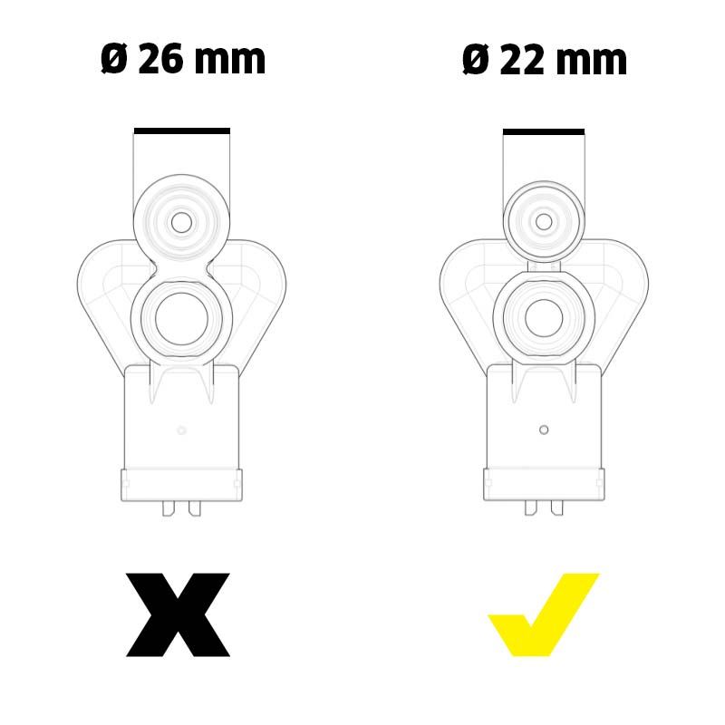 Kärcher Kit de rechange raccord détergent 22 mm