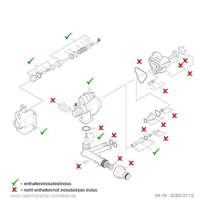 Kärcher Conversion kit control head (26 to 22 mm) version 1